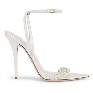 Saint Laurent Luna Pearl Sandals